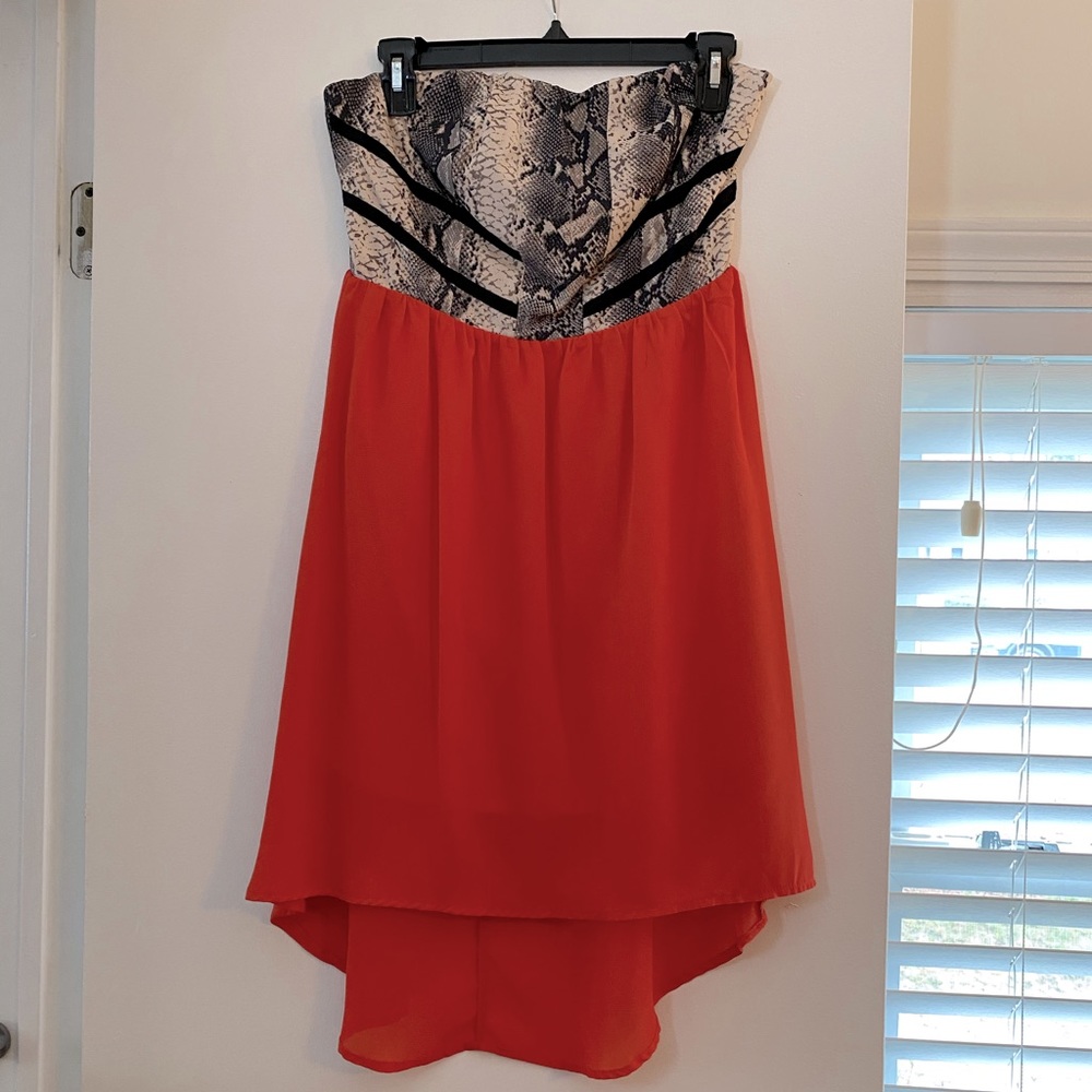 Strapless Party Dress